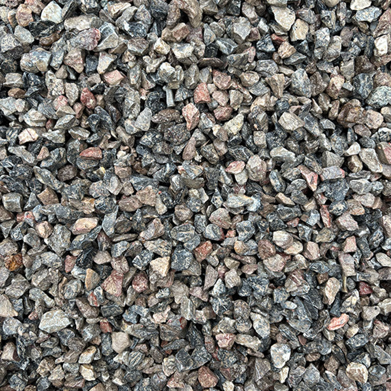 14mm Grey limestone.