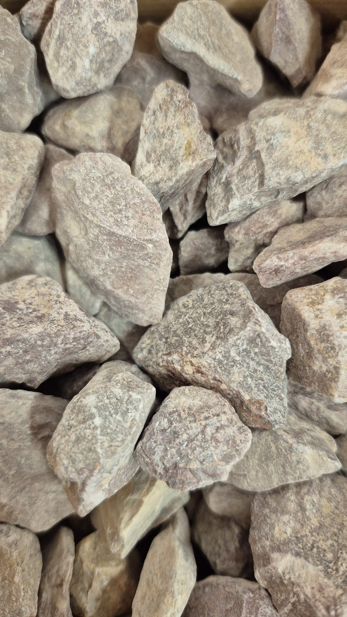 20mm Pink Limestone