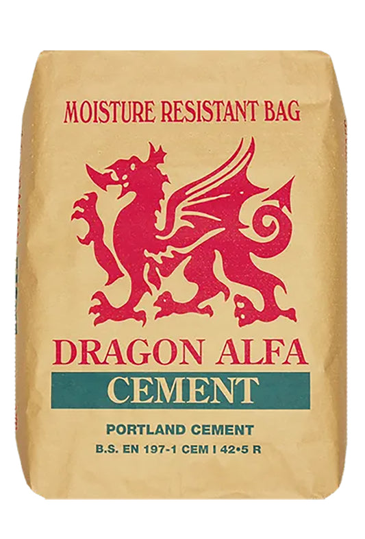 Bag of cement.